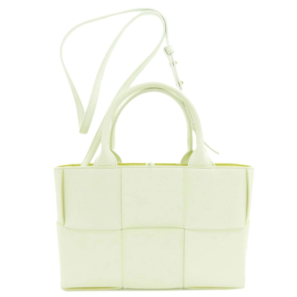 Bottega Veneta Calfskin Handbag Arco